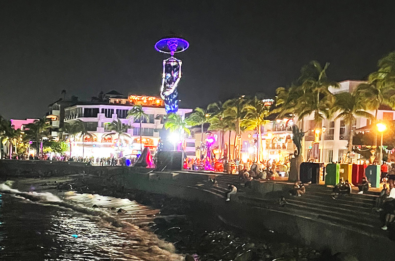 Catrina mas grande en el malecon