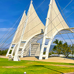 Centro de convenciones areas verdes